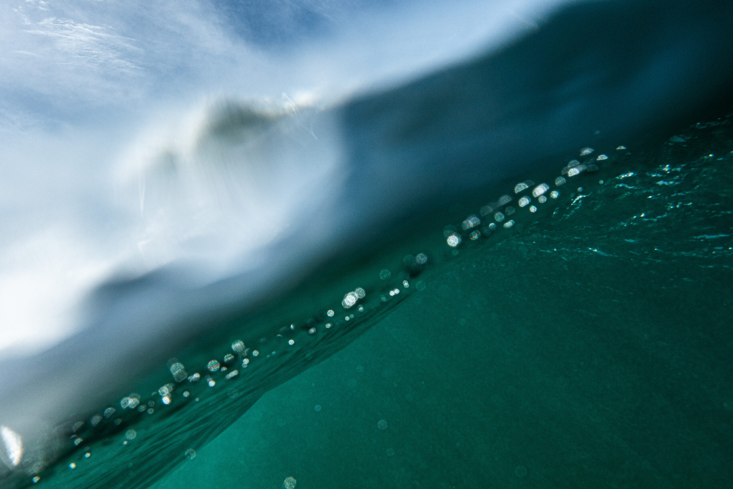 agua espuma